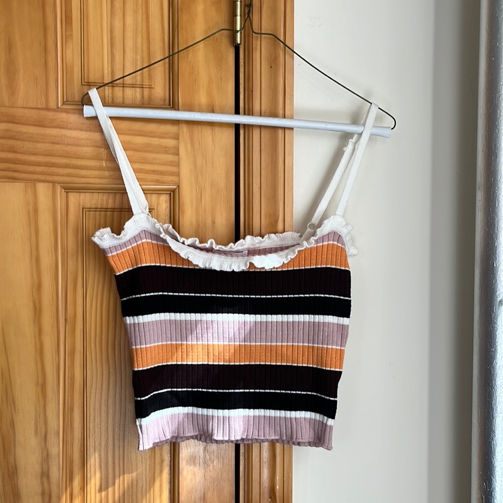 Skylar + Madison Knit adjustable strap top